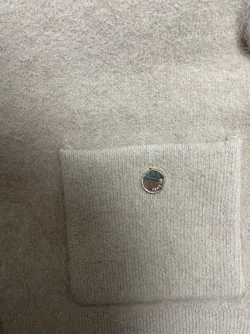 FRAY I.D（フレイ アイディー） フォックスウールニットジャケット