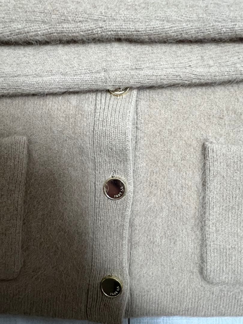 FRAY I.D（フレイ アイディー） フォックスウールニットジャケット