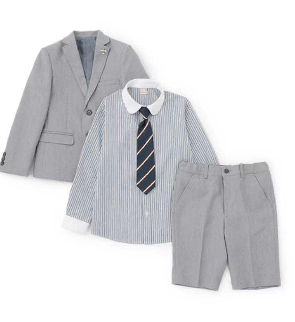 プティマイン　入学式　卒業式　男の子 120センチ　シューズセット