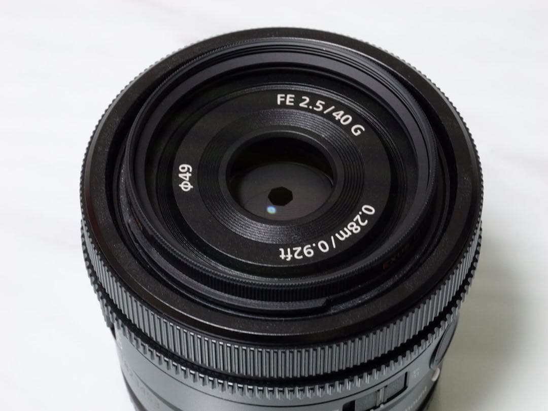 【美品】SONY FE 40mm F2.5 G SEL40F25G