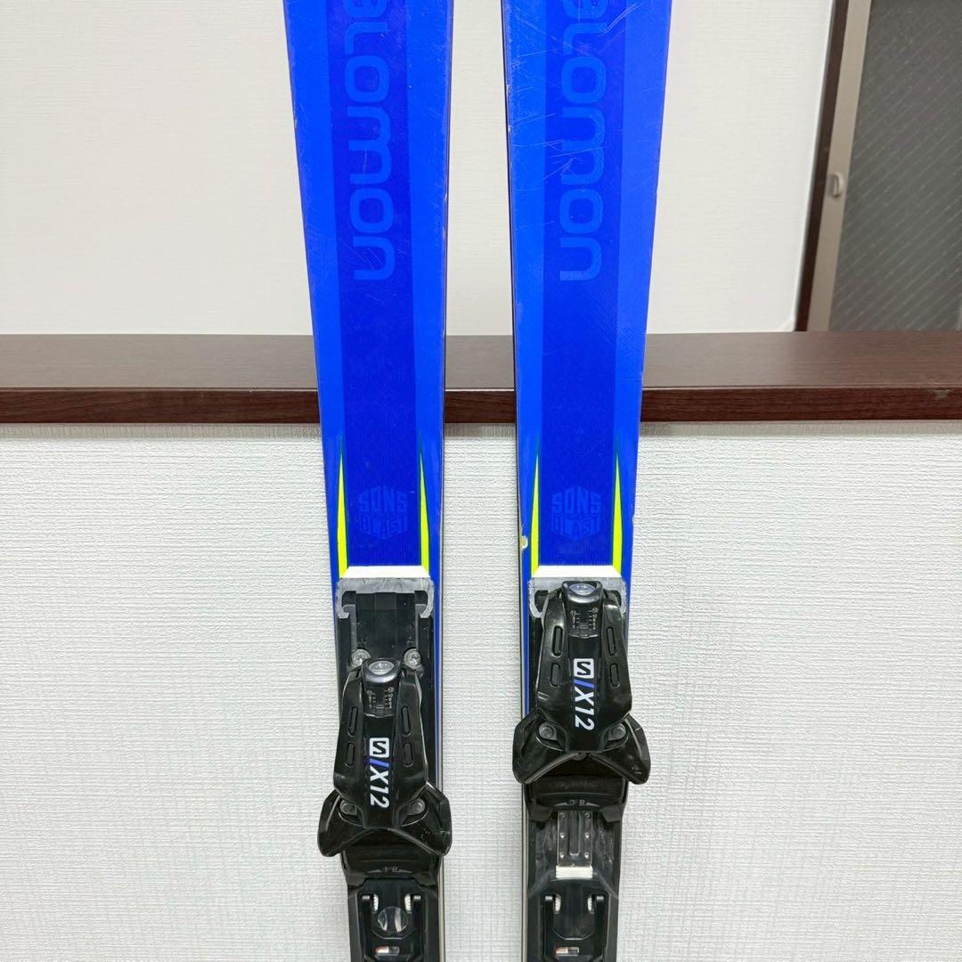 サロモンスキー板　S/RACE SL165cm X12 RUSH