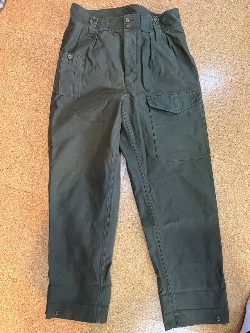 未使用廃盤 Nigel Cabourn BRITISH ARMY PANT 36