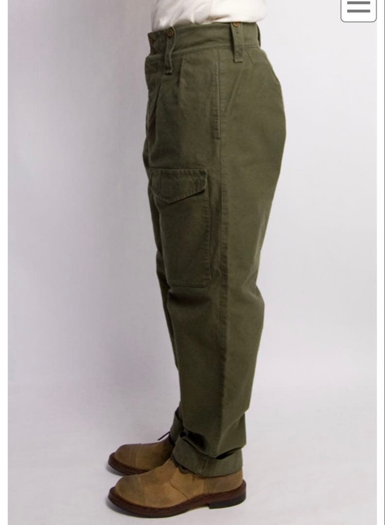 未使用廃盤 Nigel Cabourn BRITISH ARMY PANT 36