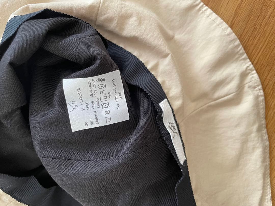 Yoli /ヨリ　コットン100%チューリップハット