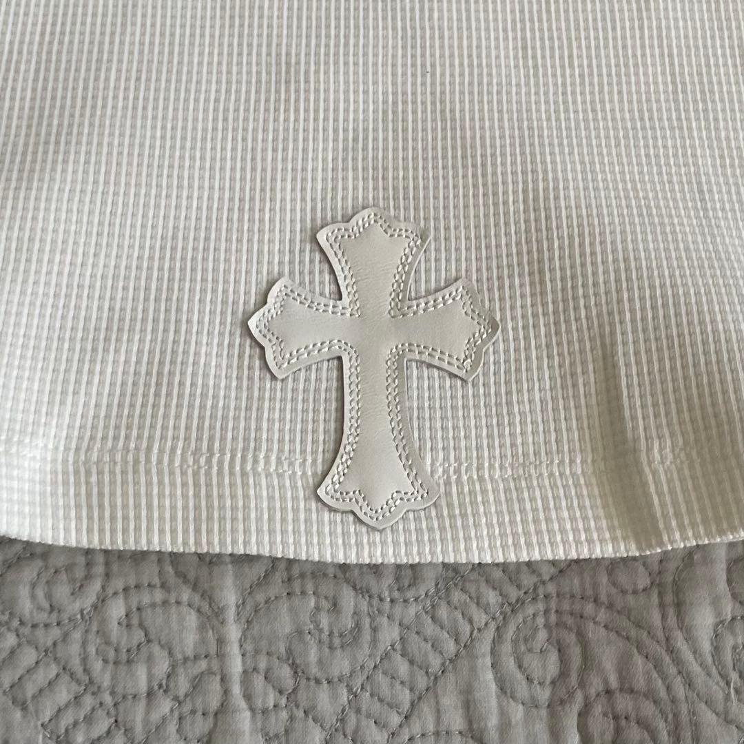 クロムハーツ サーマル ロングTシャツ ヘンリーネック