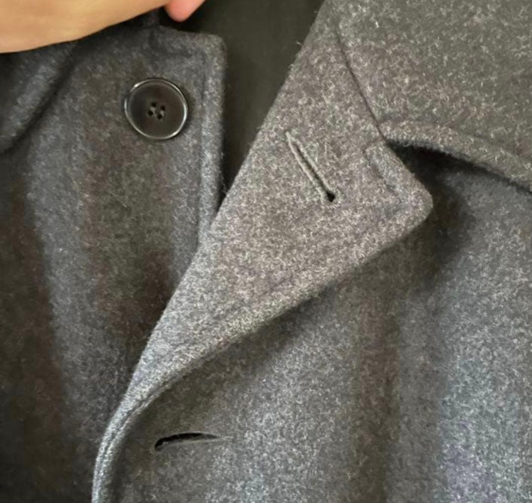 agnes b. homme ロングコート フランス製 ウール100％