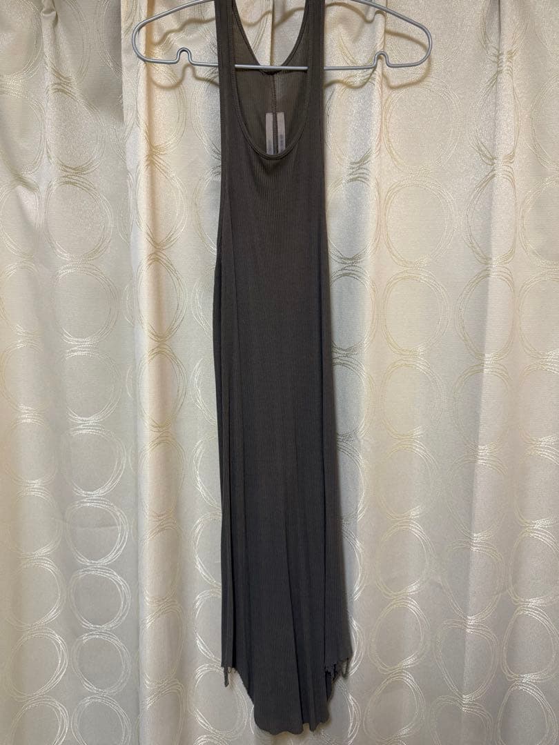RICK OWENS Basic rib tank DUST サイズL