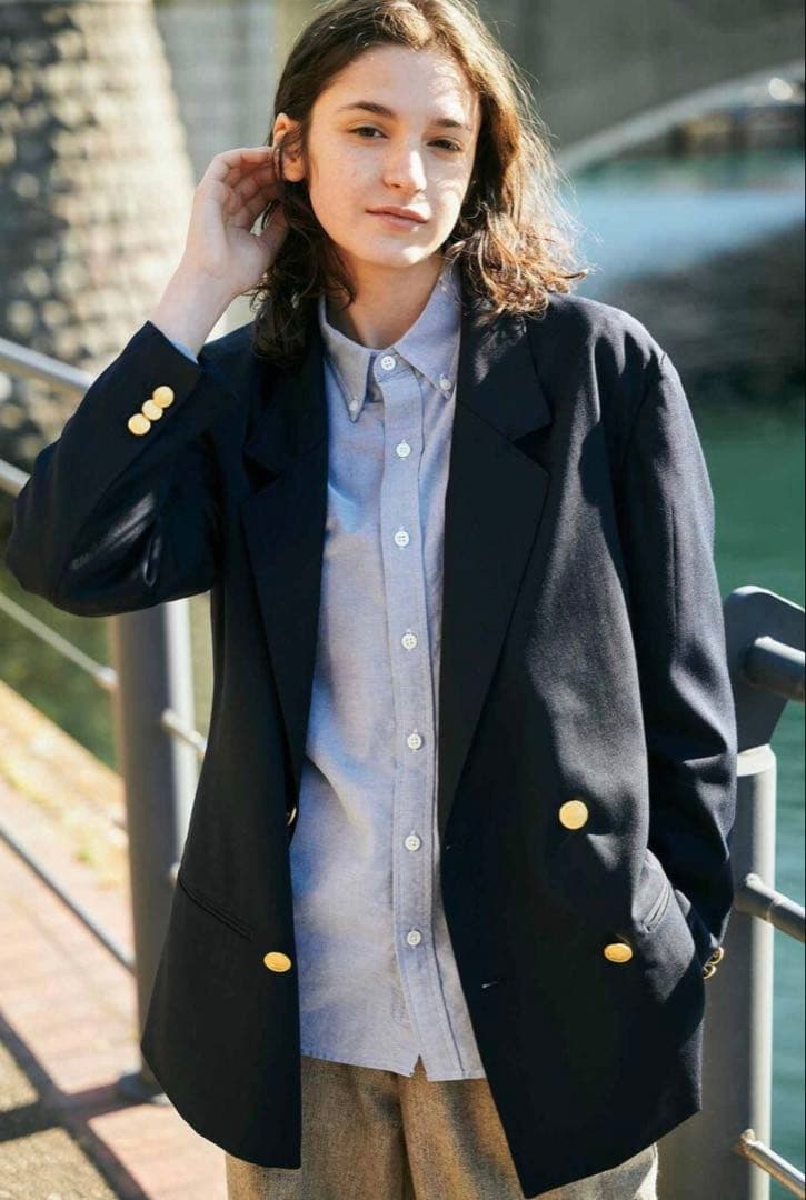 新品★Gymphlex ダブルブレストジャケット サイズ14