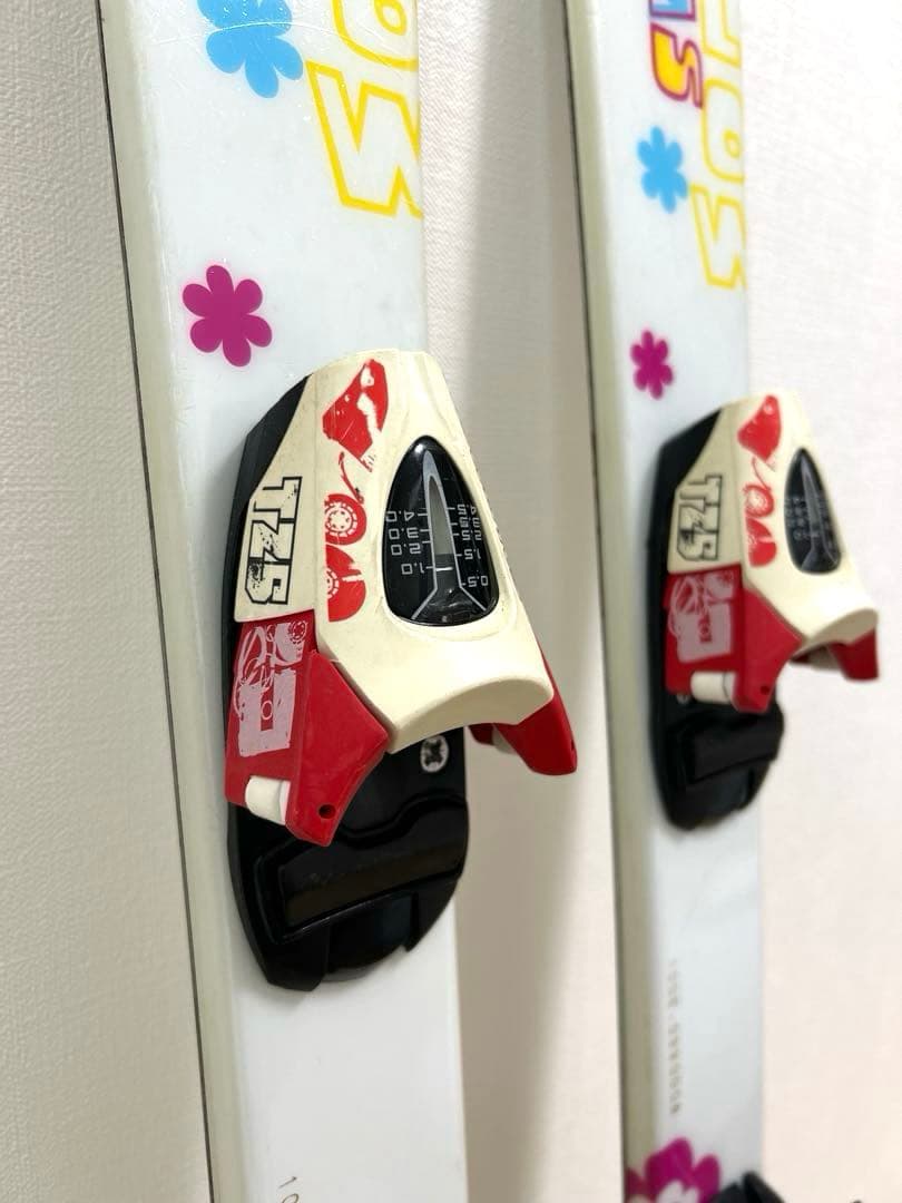 ❁⃘女の子❁⃘スキー板　ブーツ3点セット　100cm SWALLOW Salomon