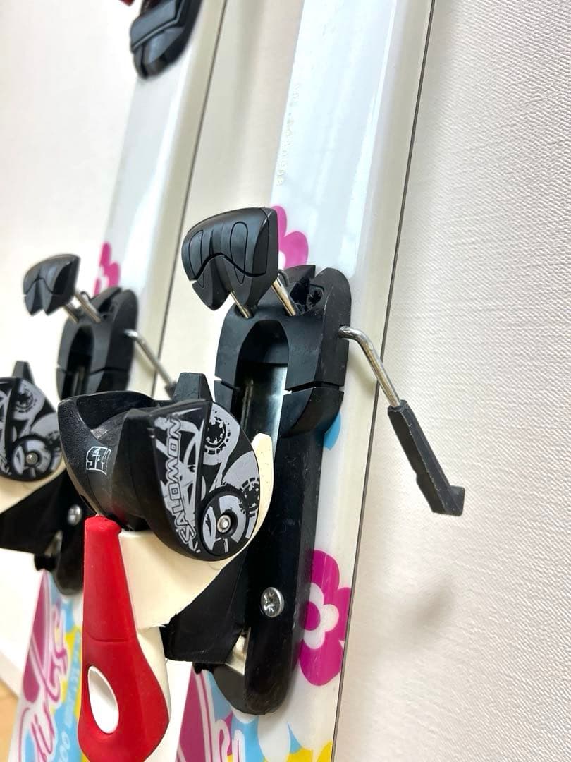 ❁⃘女の子❁⃘スキー板　ブーツ3点セット　100cm SWALLOW Salomon
