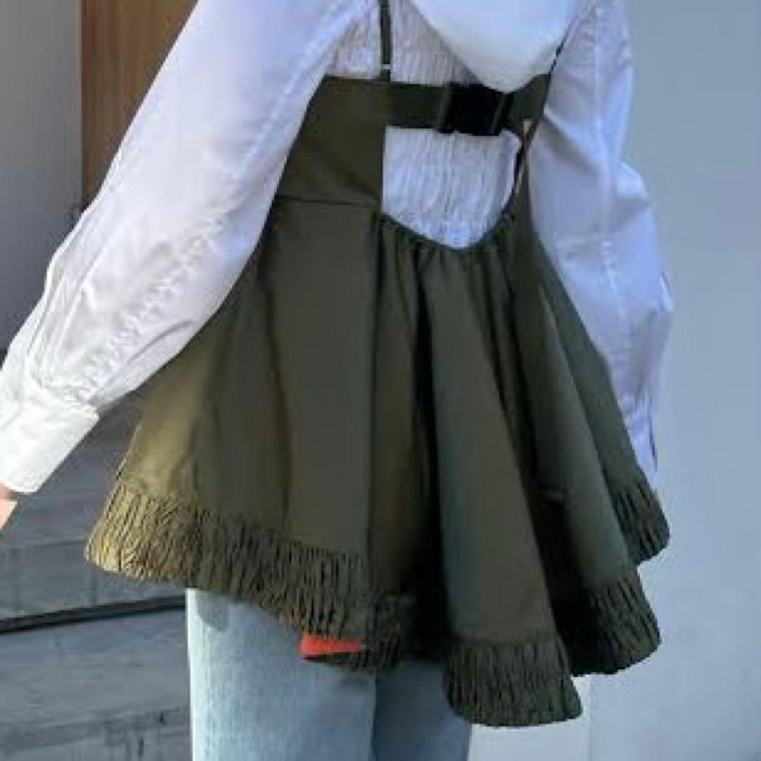 poppy あさぎーにょ　military flare tunic