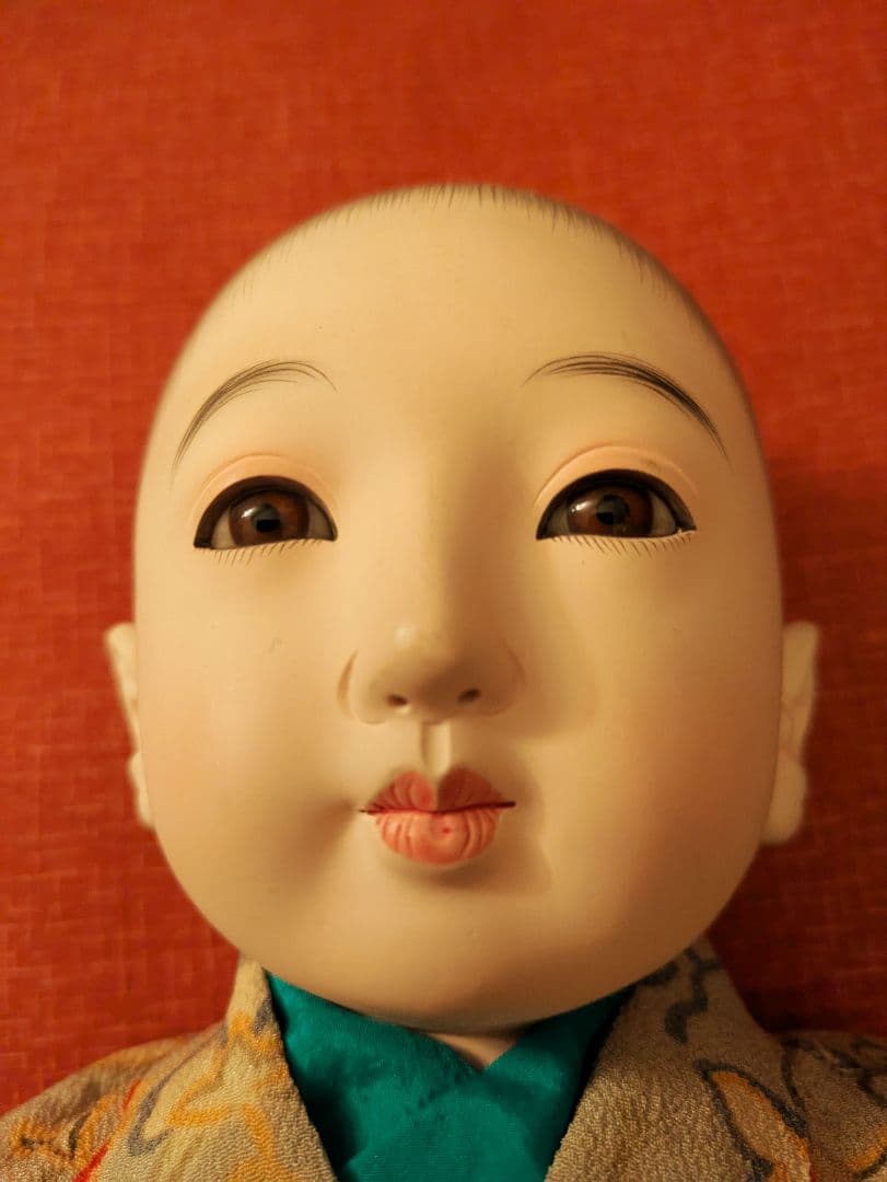 J*！様 昭和初期　12号 市松人形　在銘　ビスクドール　日本玩具人形類統制協会