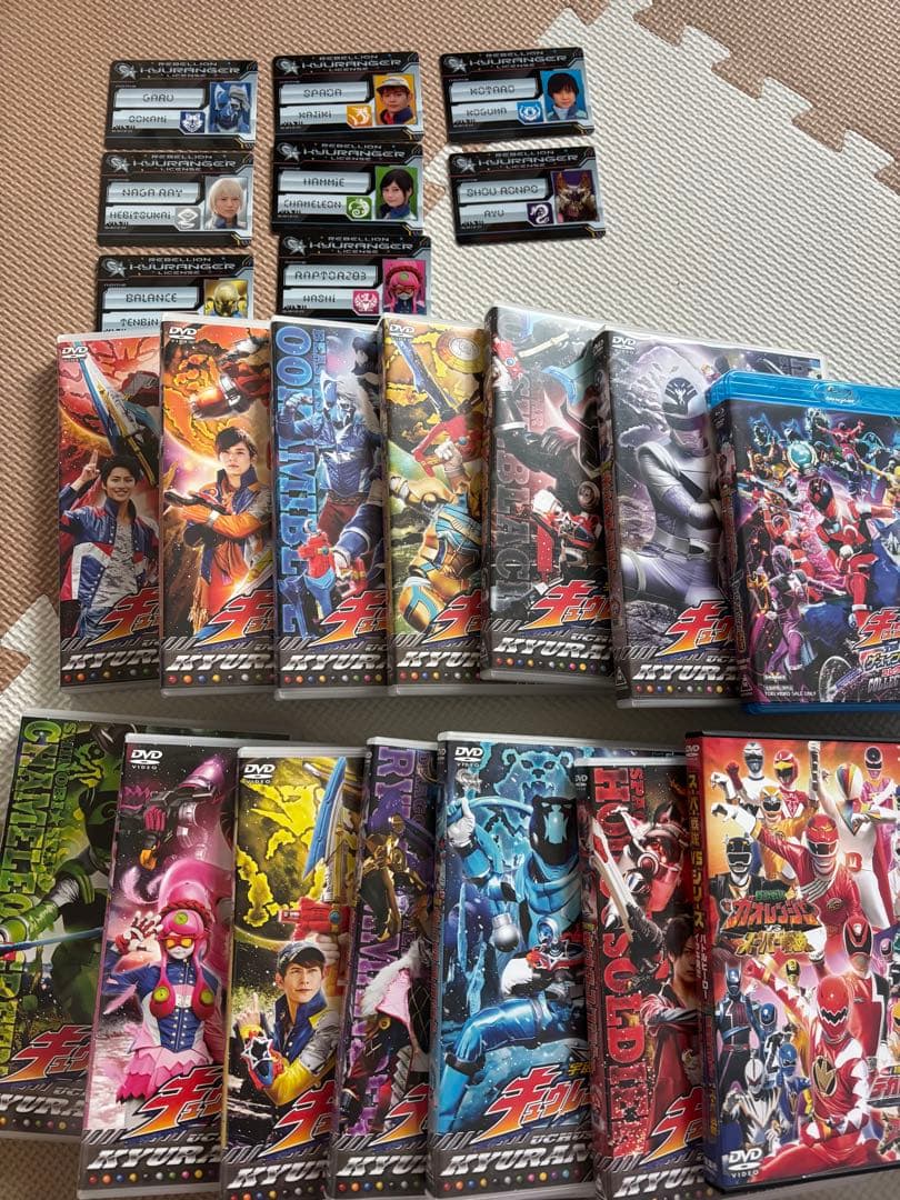 キュウレンジャー DVD カードセット