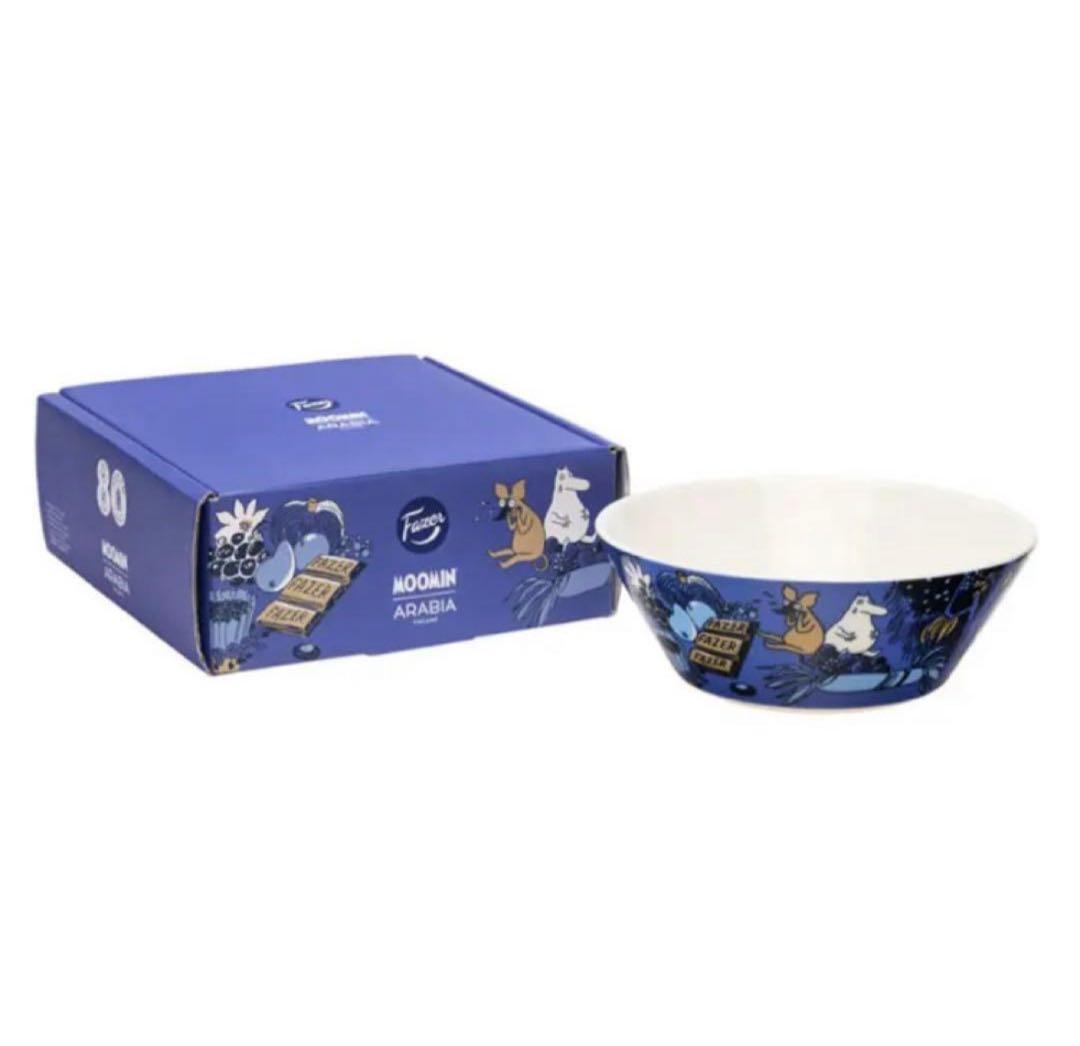 【新品】ARABIA×FAZER ムーミン 80周年 限定 ボウル