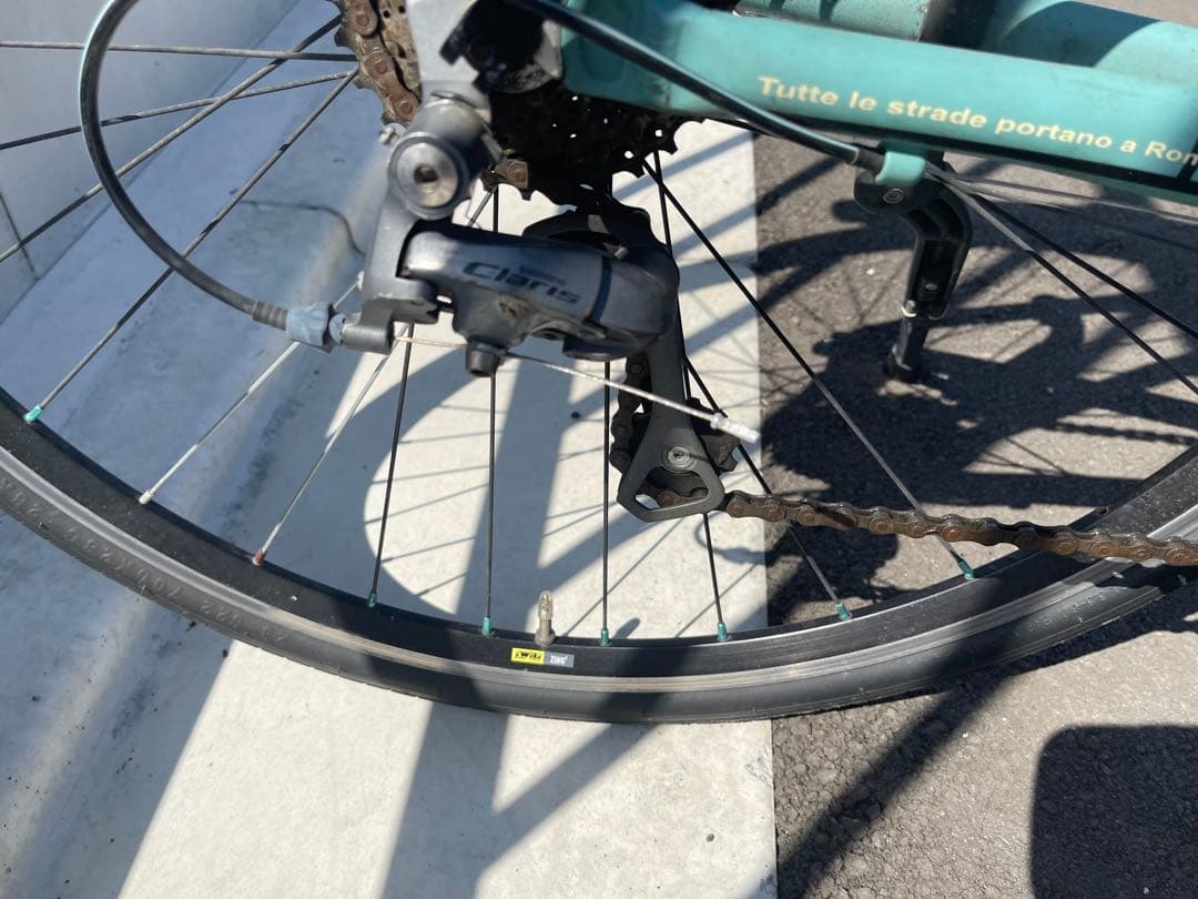 Bianchi クロスバイク ローマ3 チェレステ