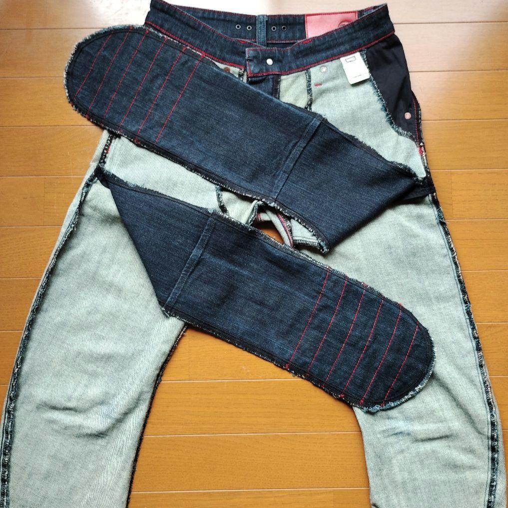 56design ✕ EDWIN 056R10 Sサイズ ライダーズジーンズ