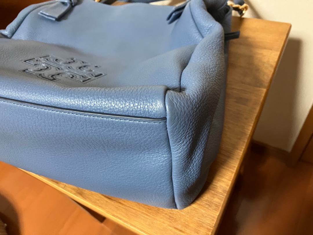 mamimami トリーバーチ トートバッグ チェーン ロゴ型押