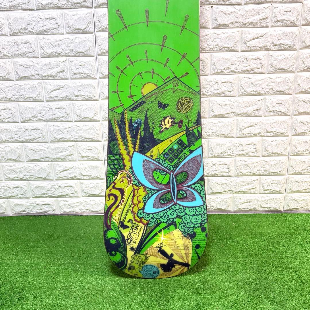 BURTON CUSTOM 148 B1306 グラフィック　スノーボード　良好