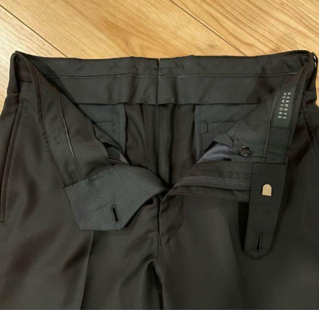 BARNEYS NEWYORK ブラックスーツ　size 44 ほぼ未使用