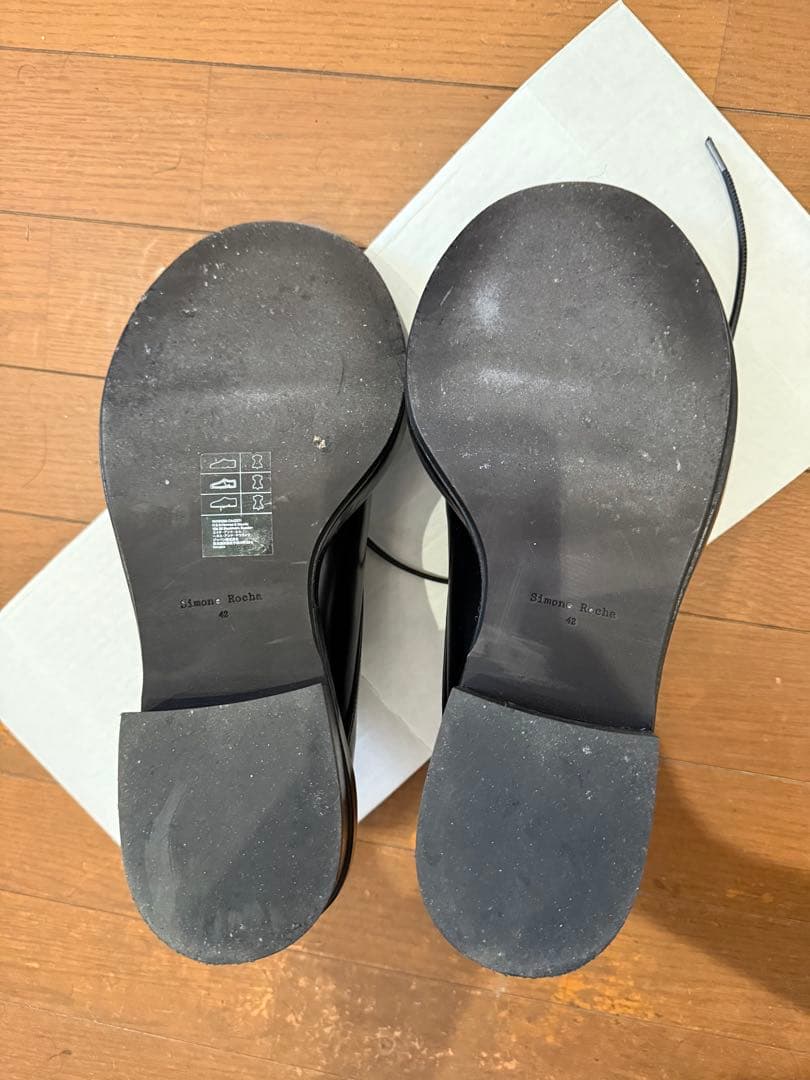  Simone Rocha レザーシューズ ダービー　シモーネロシャ42