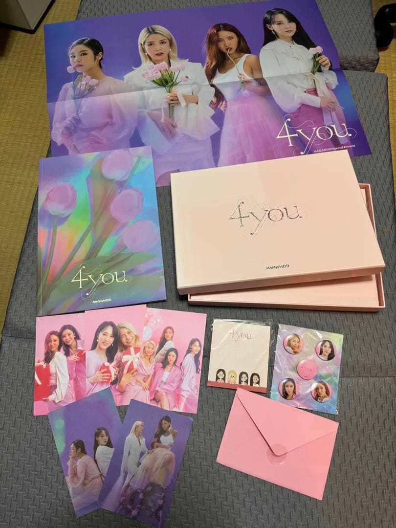 MAMAMOO 公式中国限定 フォトブック トレカ 缶バッジ グリーティング