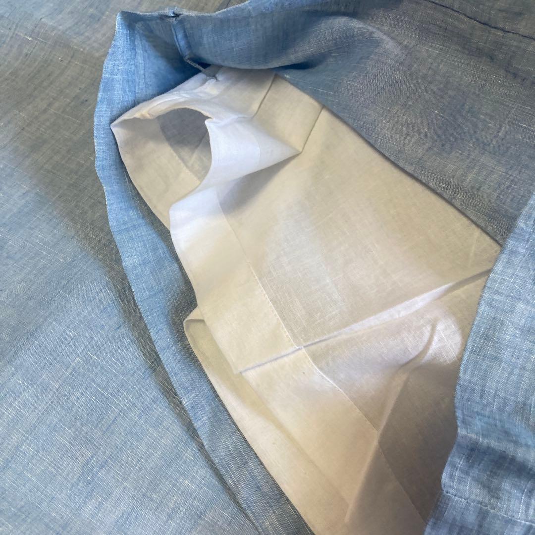 8/1迄◻️BUNON【ブノン】エンブロイダリーオーバーオール　ブルー