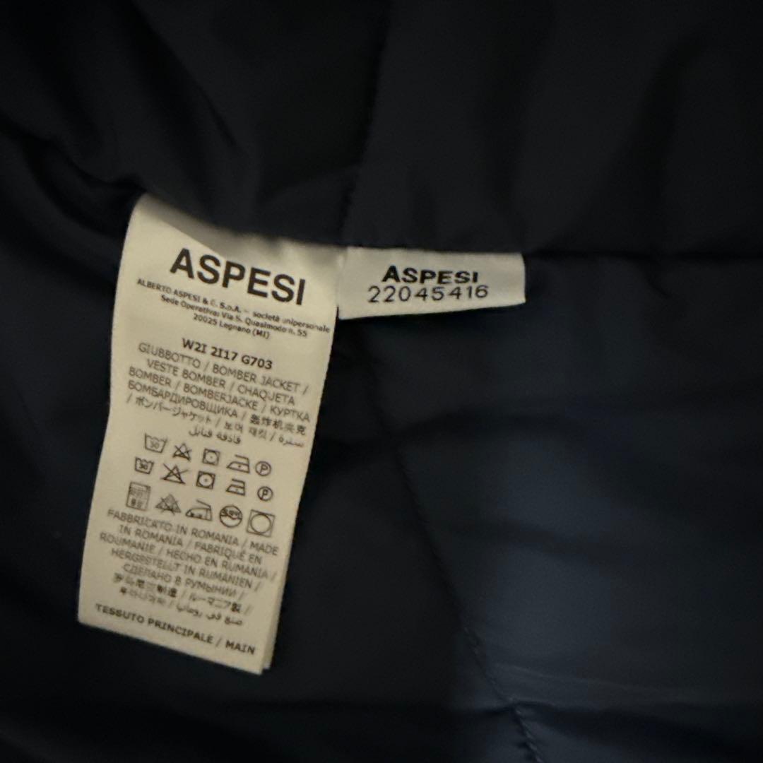 ASPEI アスペジ　M-65 ネイビー ミリタリージャケット