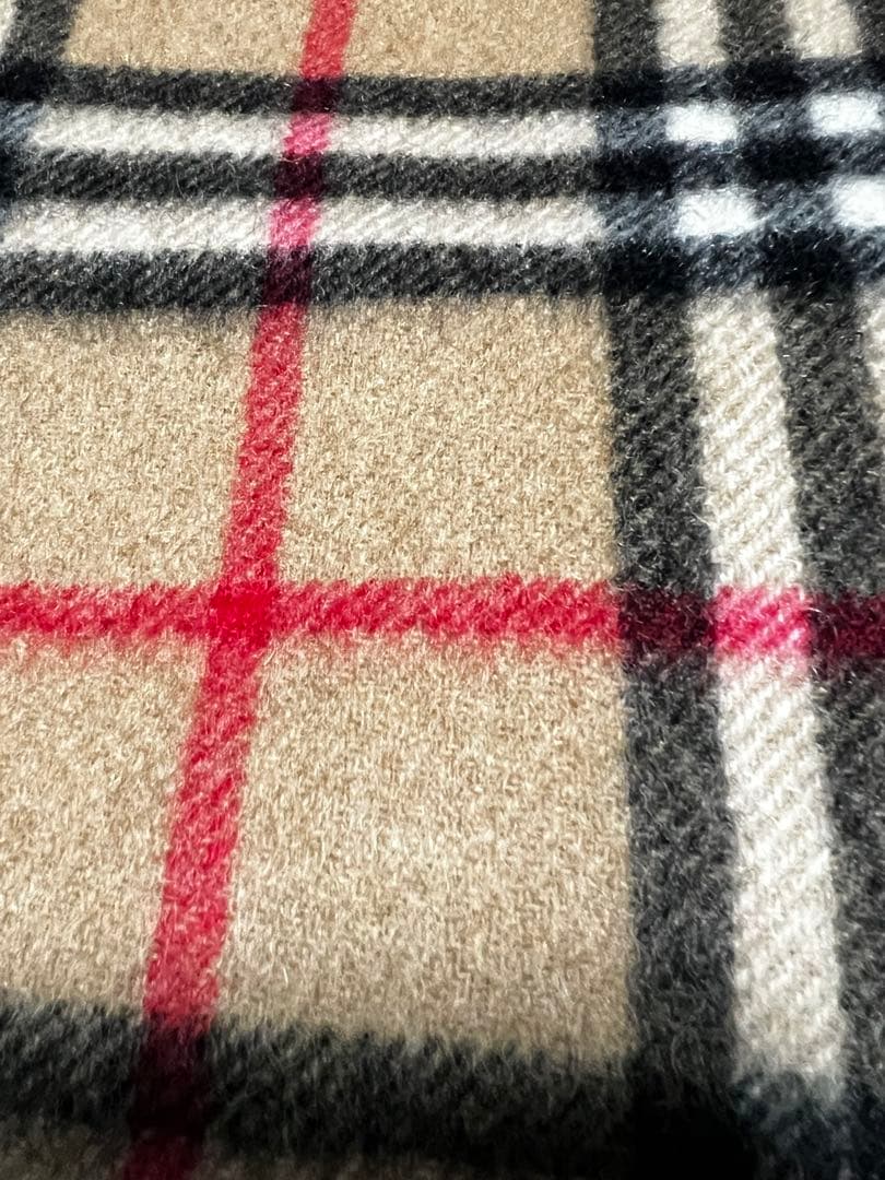 ヴィンテージ⭐︎バーバリーロンドン マフラー ノバチェック カシミヤ100%