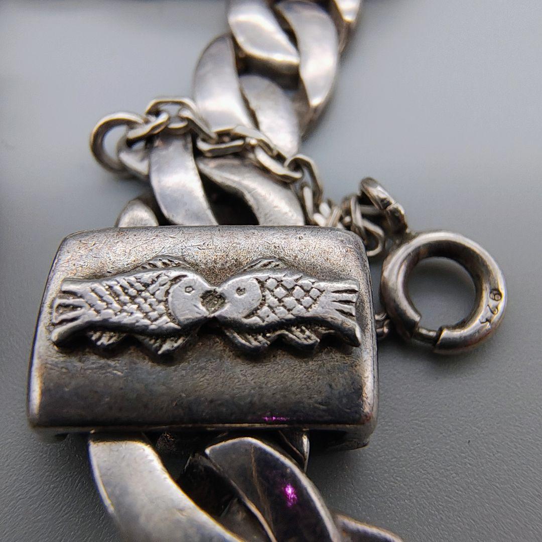 Clio blue 銀製 ブレスレット腕時計 925刻印 不動