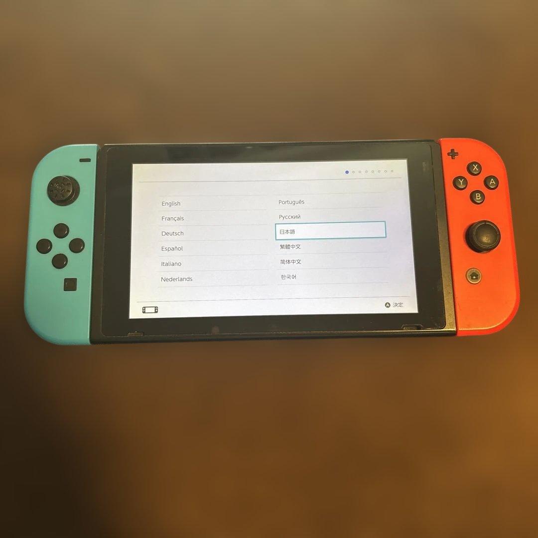 Nintendo Switch ネオンブルー・ネオンレッド 本体