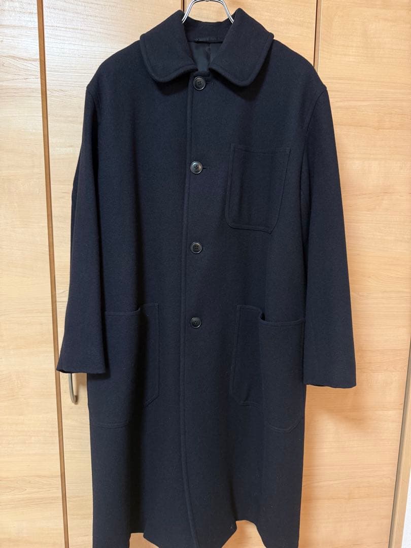 24AW COMOLI ウールカシミヤミリタリーコート　サイズ1