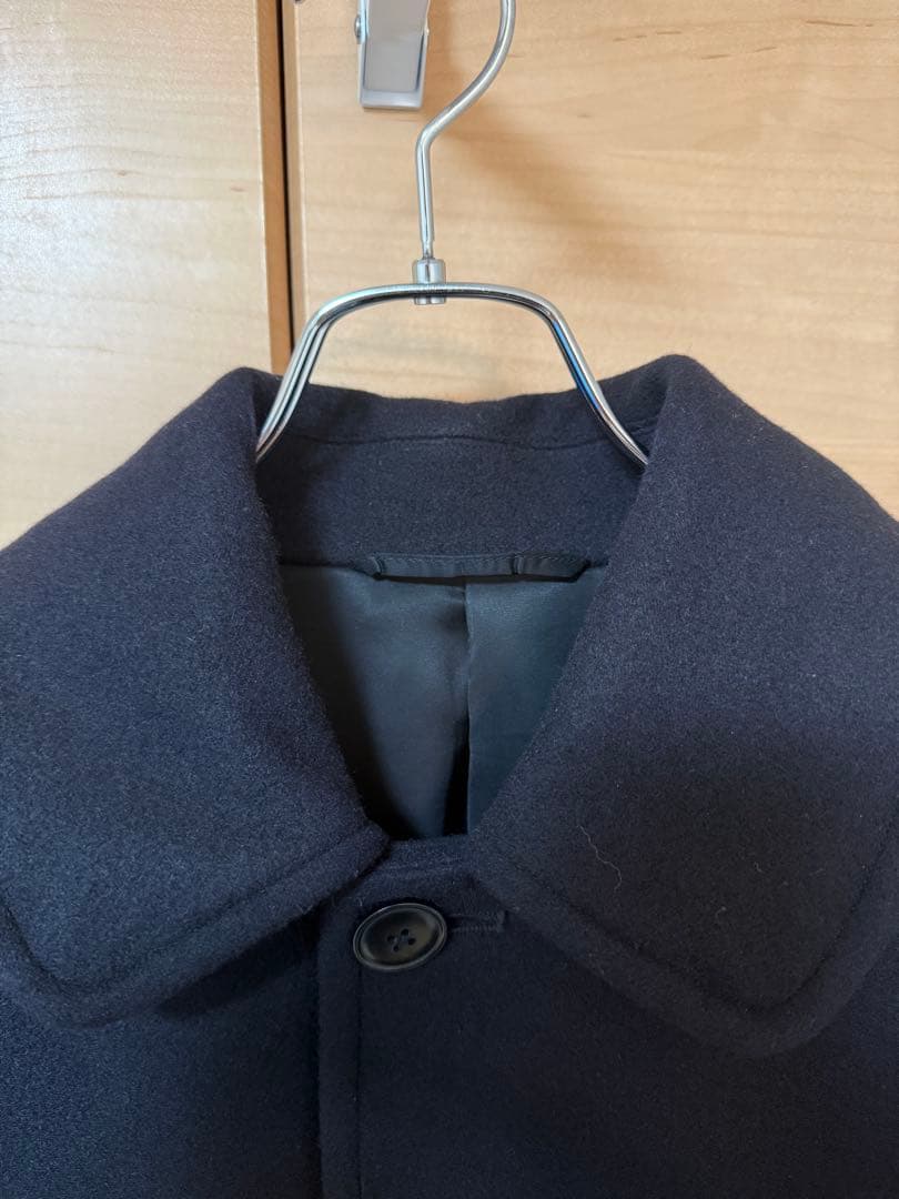 24AW COMOLI ウールカシミヤミリタリーコート　サイズ1