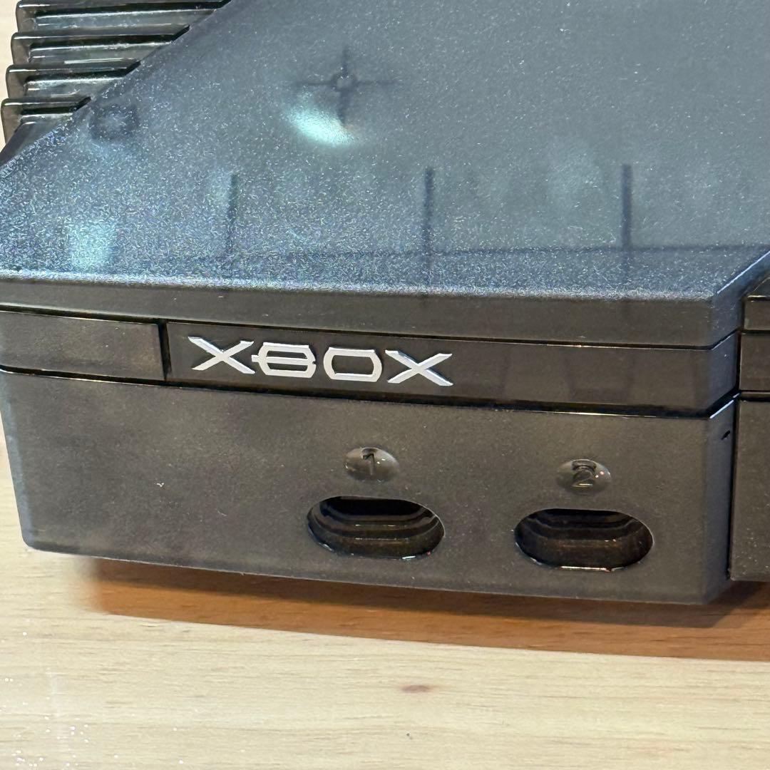 【動作未確認】xbox 本体のみ クリアブラック スケルトン 3-160