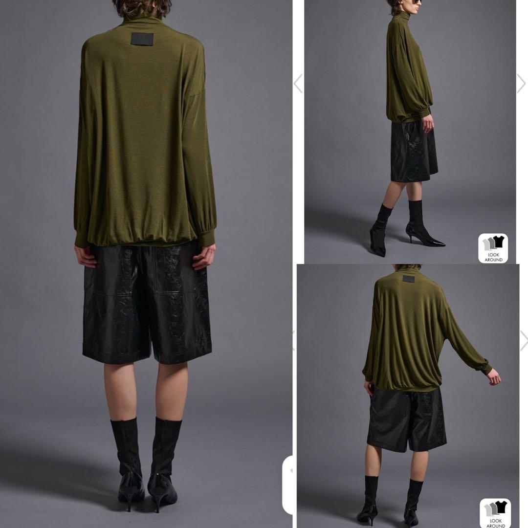 COGTHEBIGSMOKE 25AW ナロースリーブのハイネックトップ