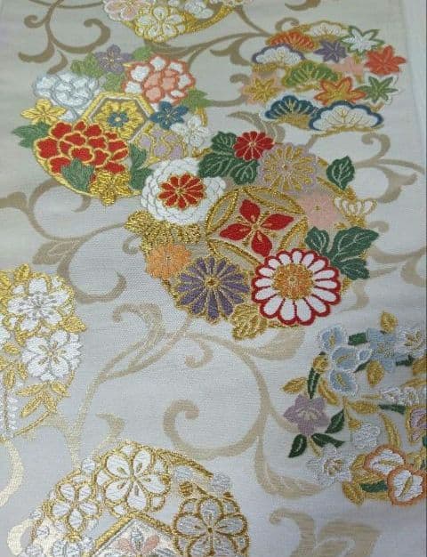 まんまる様　428.絞り刺繍振袖7点セット 正絹フルセット成人式 京都きもの友禅