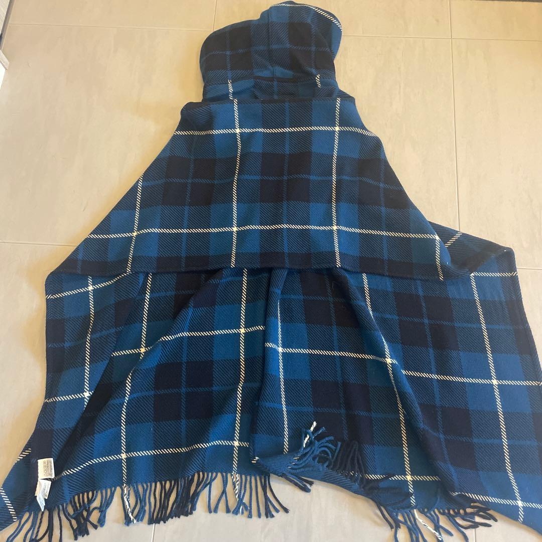 BURBERRY BLUE LABEL フード付きポンチョ 38