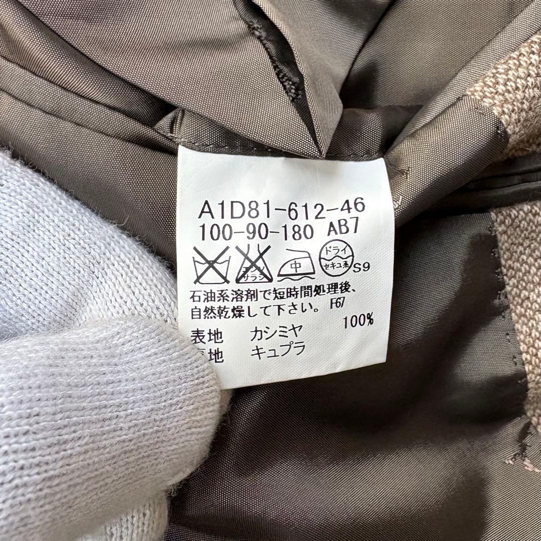 BURBERRY LONDON バーバリー カシミヤ100 テーラードジャケット