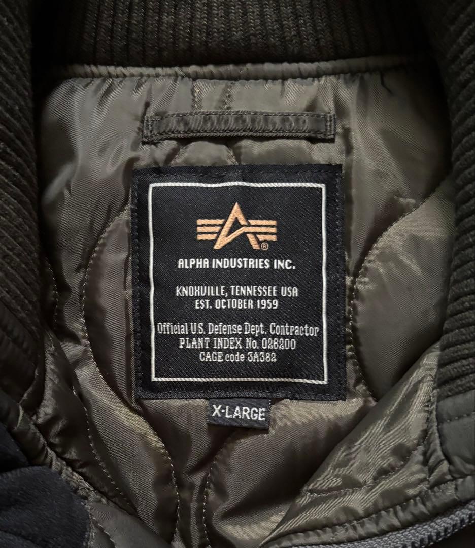 ALPHA INDUSTRIES ミリタリージャケット ヴィンテージ アルファ