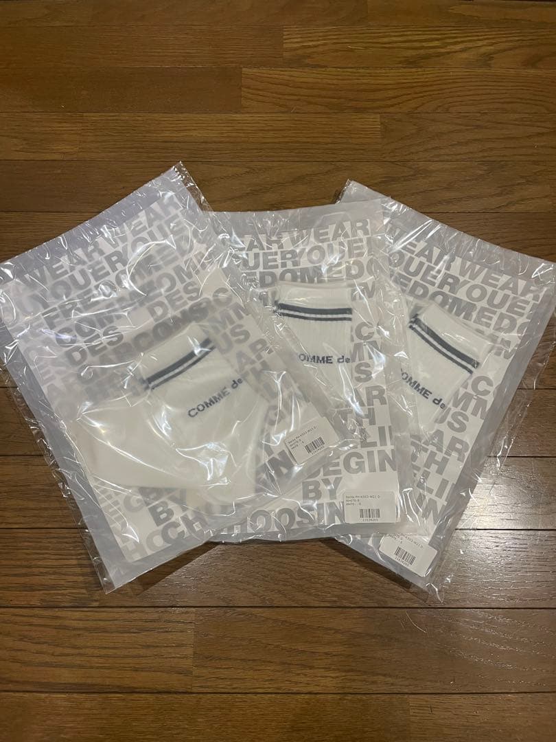 コムデギャルソン ソックス 靴下3足セット