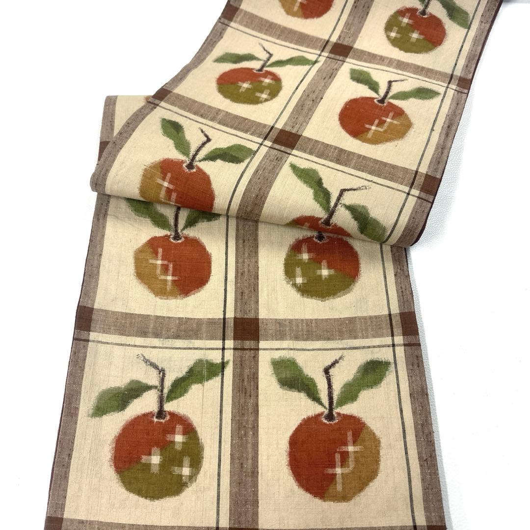 専用帯5923 ●高級 正絹 紬 全通 袋帯 成り物