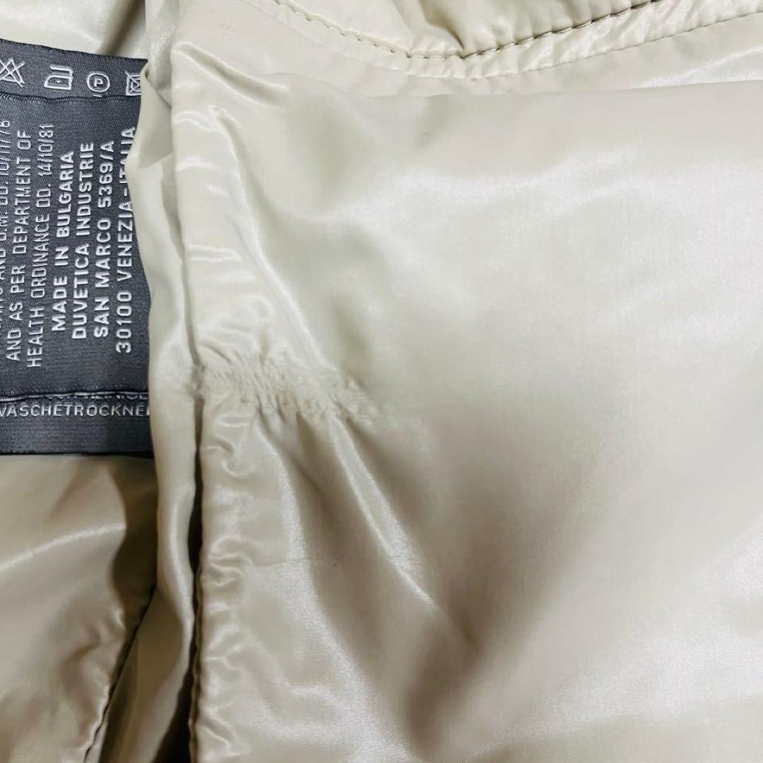 DUVETICA デュベティカ　ダウンベスト ウール ダウン90% グレー 38