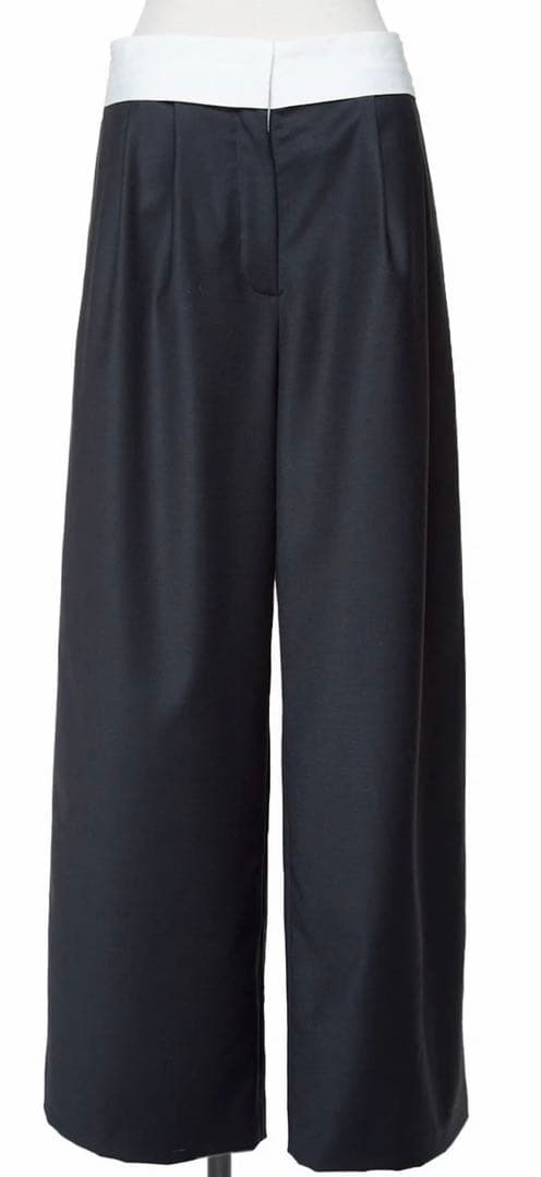 パンツ CHIEKO+ silk wool marvelt pants