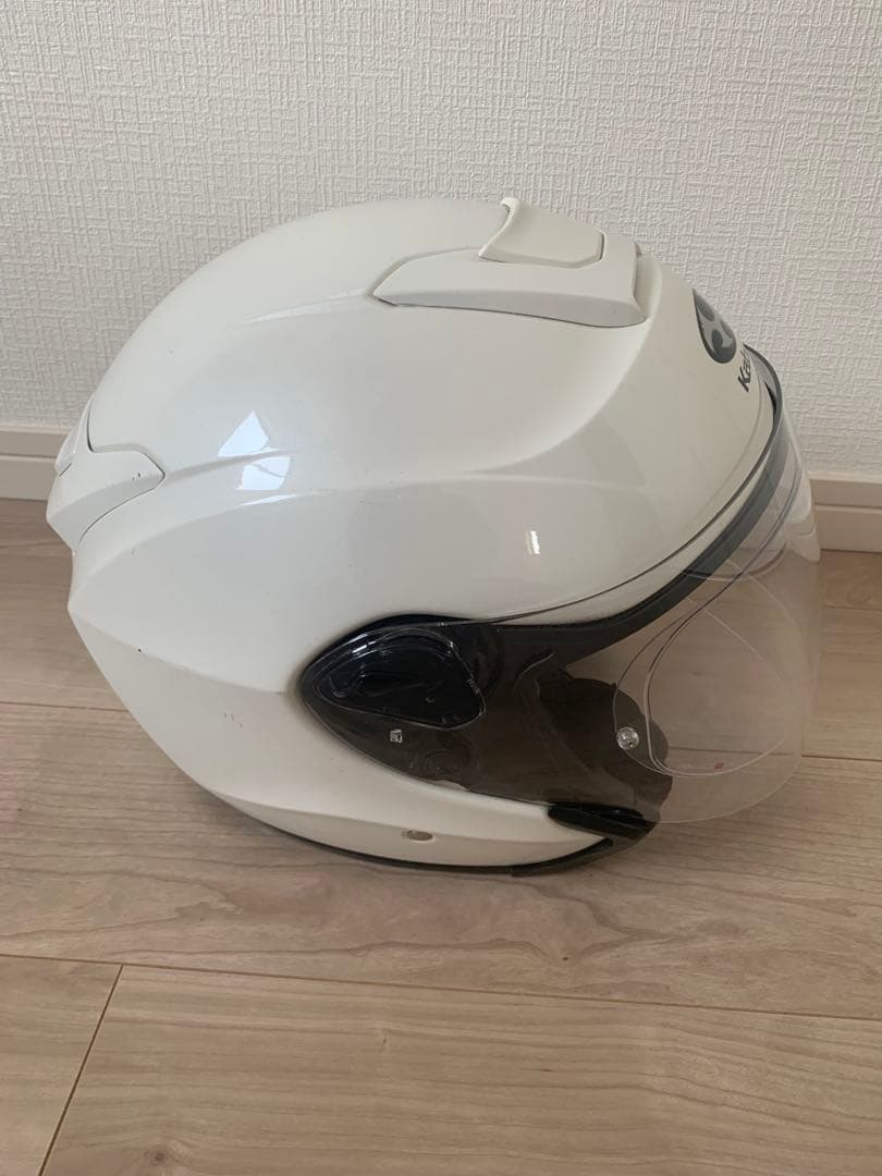OGK Kabuto ASAGI ジェットヘルメット Lサイズ ホワイト