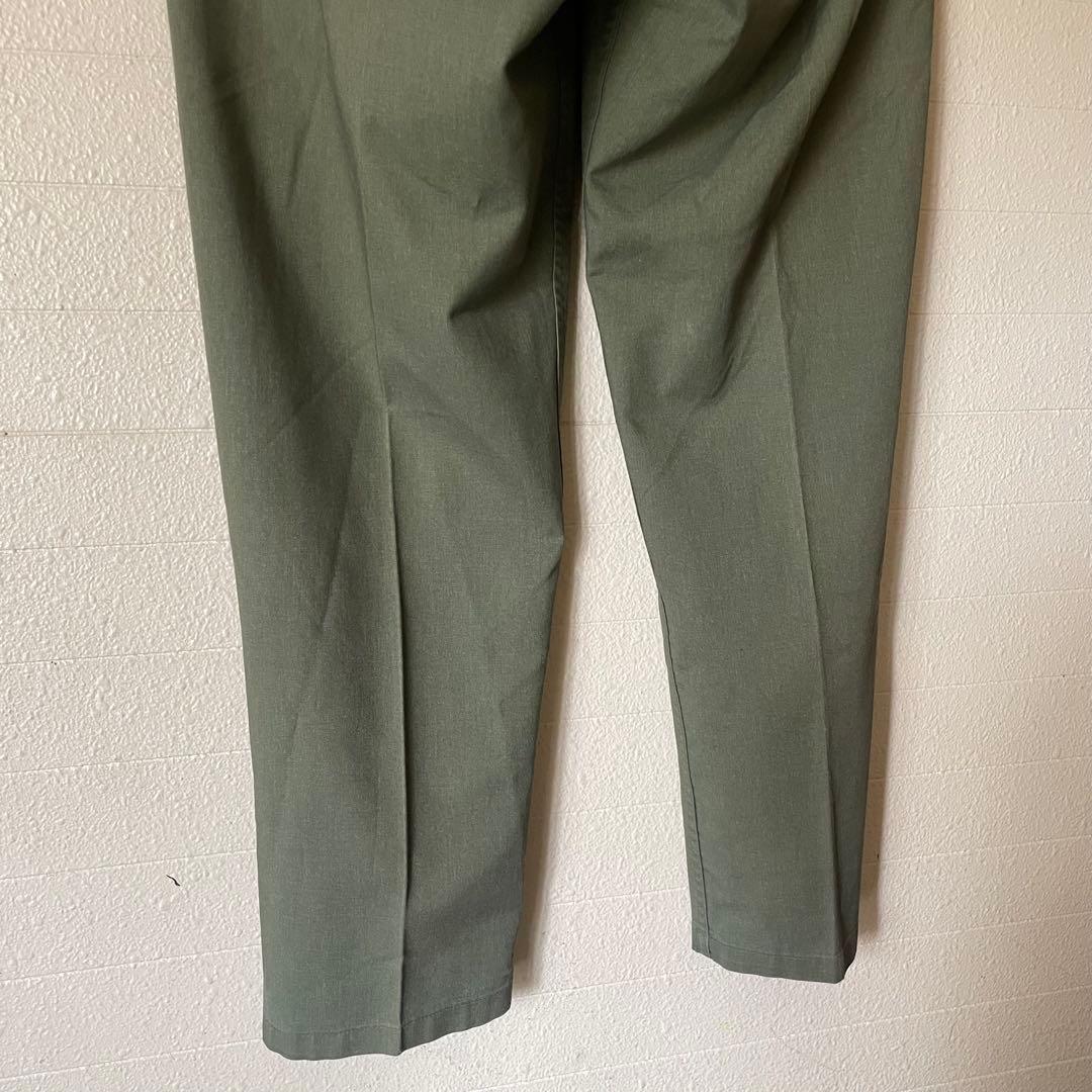 80s ベイカーパンツ 綿ポリ L 36×33