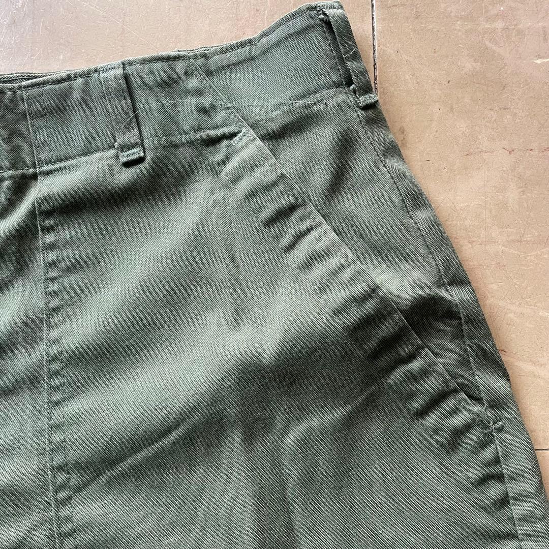 80s ベイカーパンツ 綿ポリ L 36×33