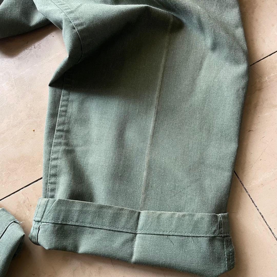 80s ベイカーパンツ 綿ポリ L 36×33