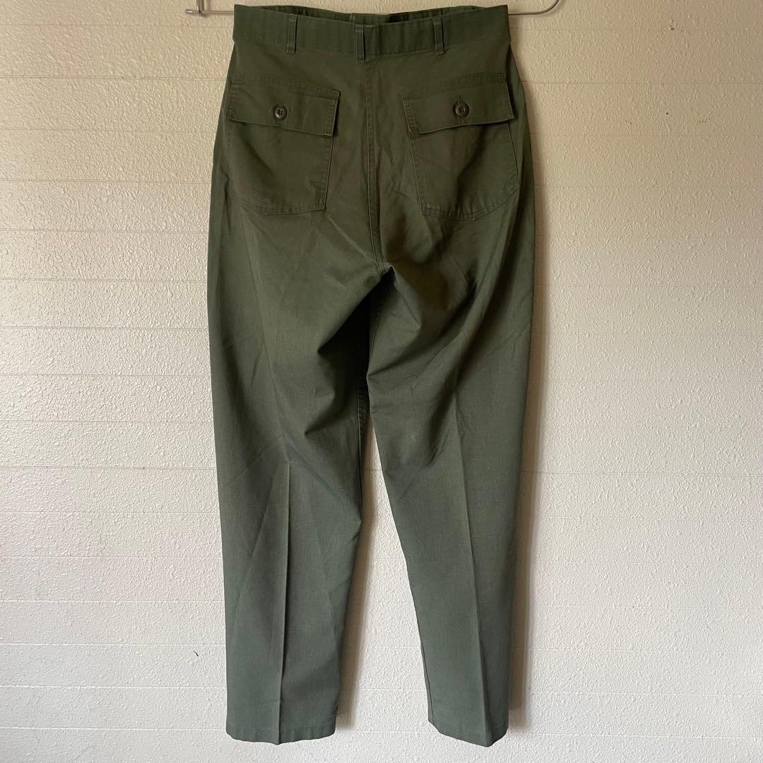 80s ベイカーパンツ 綿ポリ L 36×33