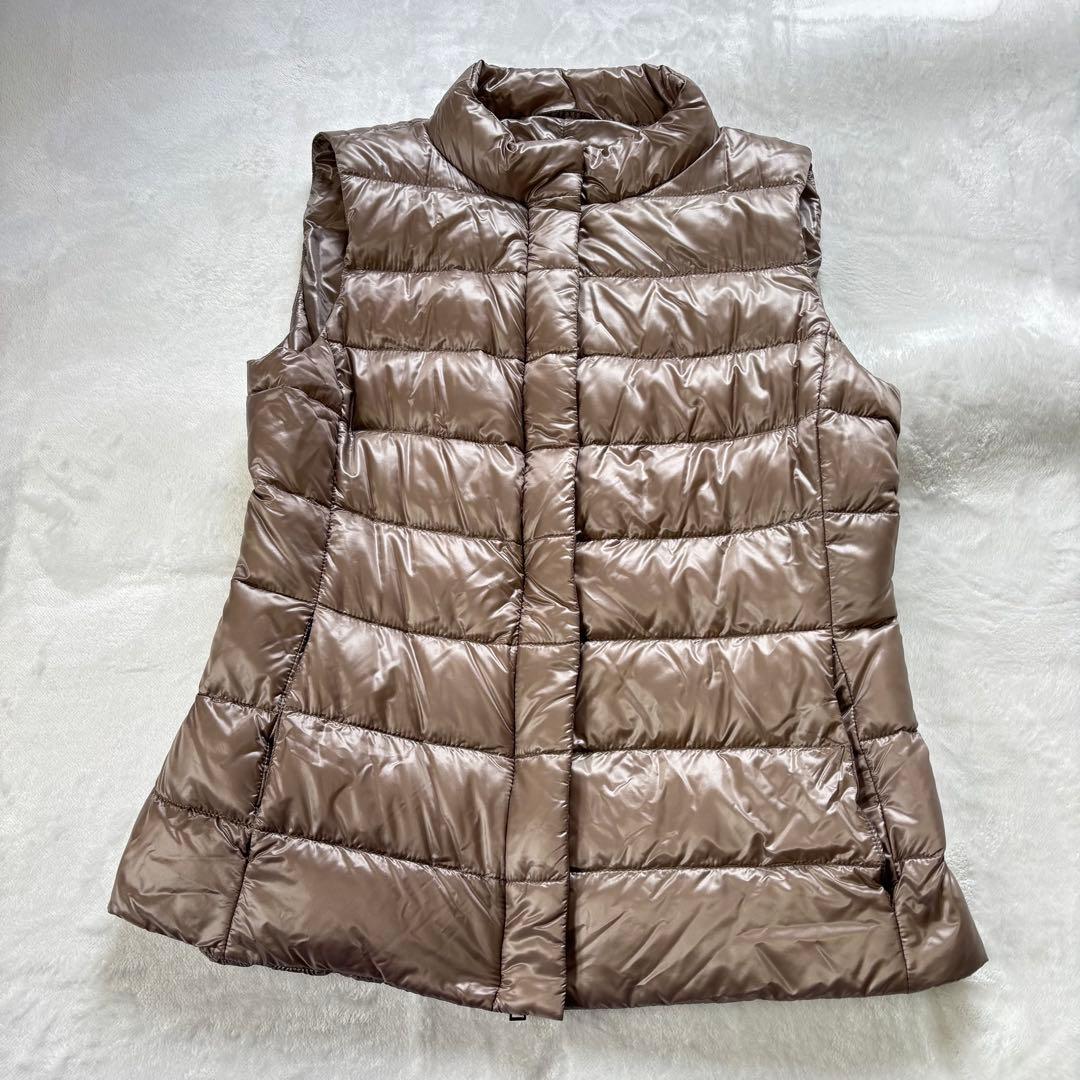 【美品✨】ヘルノHERNO ダウンベスト　ベージュ　M