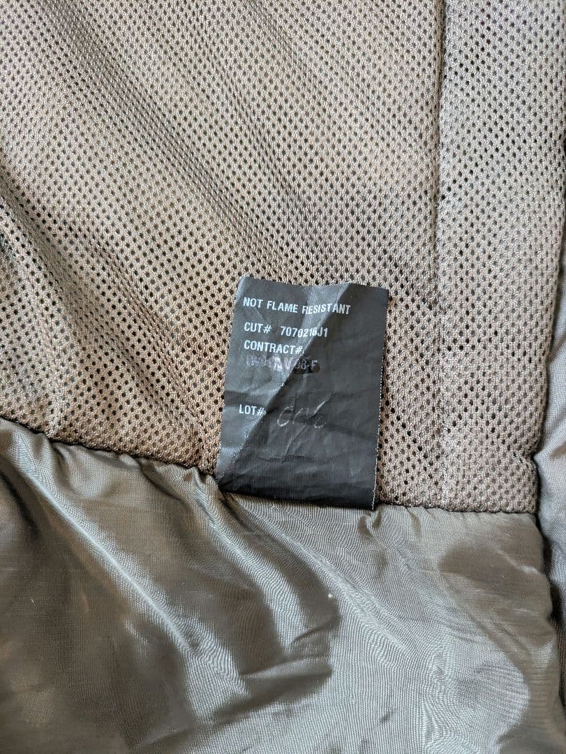 PCU level7 Jacket type1 SEKRI製 Largeサイズ