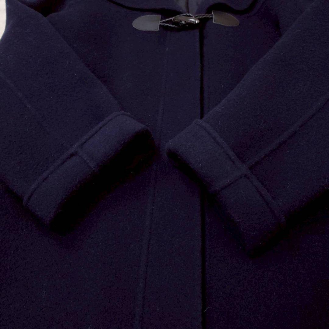近年美品✨レリアン 大きいサイズ トグル リバーロングコート 紺色 3XL